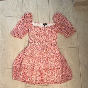 Floral Pink Women’s Dress